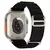 Pulseira Nylon Loop Alpinista Preta Compatível com Apple Watch