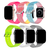 Pulseira Silicone Fecho Clássico Translúcida Neon Compatível com Apple Watch - comprar online