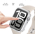 Imagem do Case Capa Bumper Proteção Completa Silicone Transparente Compatível com Apple Watch