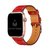 Imagem do Pulseira Couro Single Tour Vermelho Compatível com Apple Watch