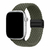 Pulseira Nylon Solo Trançada Magnética Verde-Militar Compatível com Apple Watch na internet