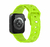 Pulseira Silicone Esportiva Crom Laranja Neon Compatível com Apple Watch - Baú do Viking