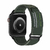 Pulseira Nylon Loop Trilha Militar-Preto Compatível Com Apple Watch
