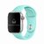 Pulseira Sport Silicone Verde Água Compatível com Apple Watch