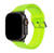 Pulseira Silicone Fecho Clássico Translúcida Verde Neon Compatível com Apple Watch - loja online