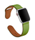 Pulseira Couro Fecho Pino Verde Compatível com Apple Watch - Baú do Viking