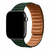 Pulseira Elos Couro Verde Árvore Compatível Com Apple Watch na internet
