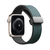 Pulseira Borracha Fecho Magnético Carbono Verde Preto Compatível com Apple Watch na internet