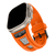 Imagem do Pulseira Silicone Robusta Web Laranja Compatível com Apple Watch Ultra