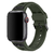 Pulseira Silicone Robusta Web Verde Compatível com Apple Watch Ultra na internet