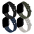 Pulseira Silicone Esportiva Web Azul Meia-Noite Compatível com Apple Watch - Baú do Viking