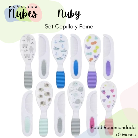 SET NUBY CEPILLO Y PEINE - comprar online