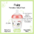 MAMADERA NUBY NATURAL x180ml FLUJO LENTO 0m+ - Pañalera Nubes