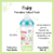 MAMADERA NUBY NATURAL x360ml FLUJO MEDIO 3m+ - Pañalera Nubes