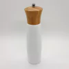 Molinillo tapa de bamboo base blanca