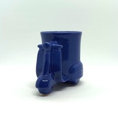 Taza forma Vespa AZUL