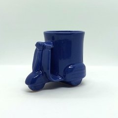 Taza forma Vespa AZUL - comprar online