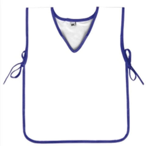 AVENTAL S/BOLSO LISO COM BORDA AZUL - DAC