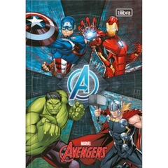 CADERNO BROCHURA UNIVERSITÁRIO AVENGERS 80 FOLHAS - CAPAS DIVERSAS - TILIBRA - comprar online