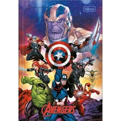 CADERNO BROCHURA UNIVERSITÁRIO AVENGERS 80 FOLHAS - CAPAS DIVERSAS - TILIBRA