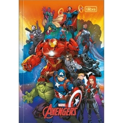 CADERNO BROCHURA UNIVERSITÁRIO AVENGERS 80 FOLHAS - CAPAS DIVERSAS - TILIBRA - MAGIC PLACE PAPELARIA