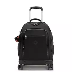 MOCHILA KIPLING NEW ZEA DE RODINHAS TRUE BLACK - comprar online