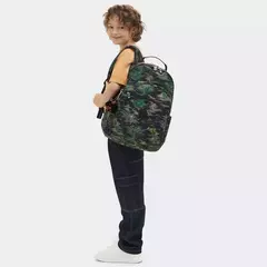MOCHILA KIPLING SEOUL COLLEGE EXTRA CAMO TREASURE