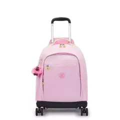 MOCHILA RODINHAS KIPLING NEW ZEA COTTON CANDY - comprar online