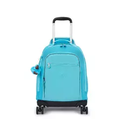 MOCHILA RODINHAS KIPLING NEW ZEA FUNKY TURQ BL - comprar online