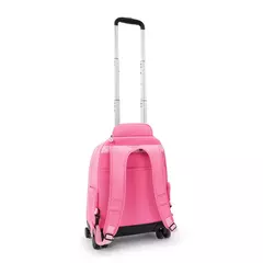 MOCHILA RODINHAS KIPLING NEW ZEA PINK TWINKLE - loja online