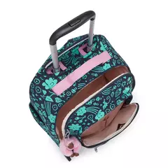 MOCHILA RODINHAS KIPLING NEW ZEA MAGICAL PRINT na internet