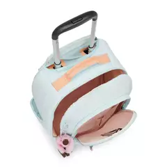 MOCHILA RODINHAS KIPLING NEW ZEA BLUE SKY - MAGIC PLACE PAPELARIA