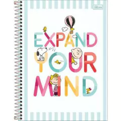 CADERNO ESPIRAL CAPA DURA UNIVERSITÁRIO 1 MATÉRIA SNOOPY 80 FOLHAS - TILIBRA- CAPAS DIVERSAS - comprar online