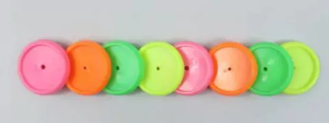 DISCOS + ELASTICO NEON GLOW - G