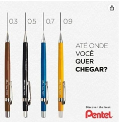 LAPISEIRA SHARP P200 0,5MM ROSA METALICA - comprar online