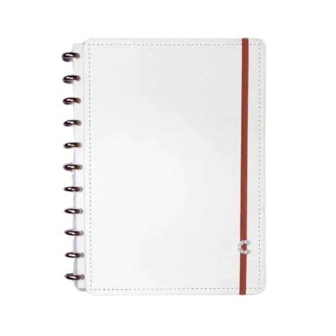 CADERNO ALL WHITE - GRANDE