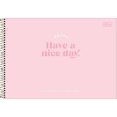 CADERNO DE CARTOGRAFIA E DESENHO ESPIRAL CAPA DURA HAPPY 80 FOLHAS - TILIBRA - CAPAS DIVERSAS - comprar online