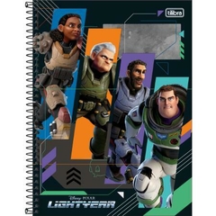 CADERNO ESPIRAL CAPA DURA UNIVERSITÁRIO LIGHTYEAR 1M 80F - CAPAS DIVERSAS - TILIBRA - MAGIC PLACE PAPELARIA