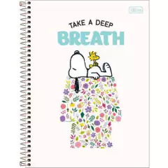 CADERNO ESPIRAL CAPA DURA UNIVERSITÁRIO 1 MATÉRIA SNOOPY 80 FOLHAS - TILIBRA- CAPAS DIVERSAS - MAGIC PLACE PAPELARIA
