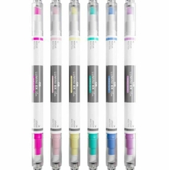 Caneta Marca Texto Cis Lumini Ex Slim 6 Cores - comprar online