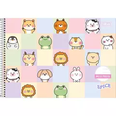 CADERNO MEIA PAUTA SPICE 40 FOLHAS - TILIBRA na internet