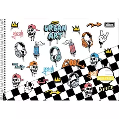 CADERNO MEIA PAUTA SPICE 40 FOLHAS - TILIBRA - comprar online