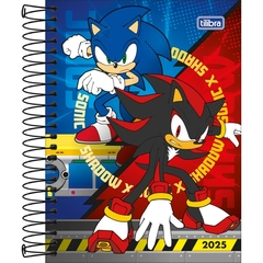 AGENDA DIÁRIA SONIC 2025 - MAGIC PLACE PAPELARIA