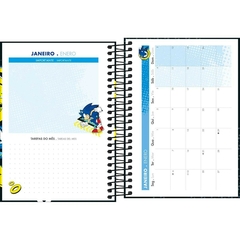 AGENDA DIÁRIA SONIC 2025 na internet