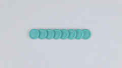DISCOS M + ELÁSTICO - AQUAMARINE - comprar online