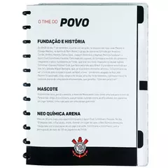 CADERNO CORINTHIANS FIEL - GRANDE - MAGIC PLACE PAPELARIA