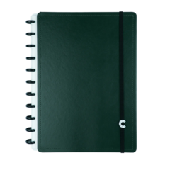 CADERNO DARK GREEN- GRANDE