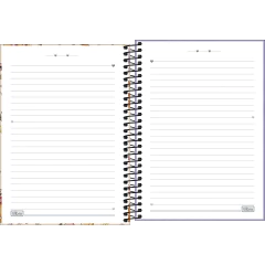 CADERNO ESPIRAL CAPA DURA 1/4 POOH 80 FOLHAS - loja online