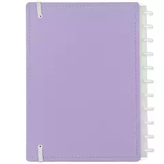 CADERNO LILAS PASTEL - MEDIO - comprar online