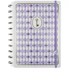 CADERNO ISA AKKARI PURPLE KEY - GRANDE - CADERNO INTELIGENTE - comprar online